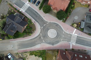 Herstellung eines Mini Kreisverkehrsplatz, Barrien - 2